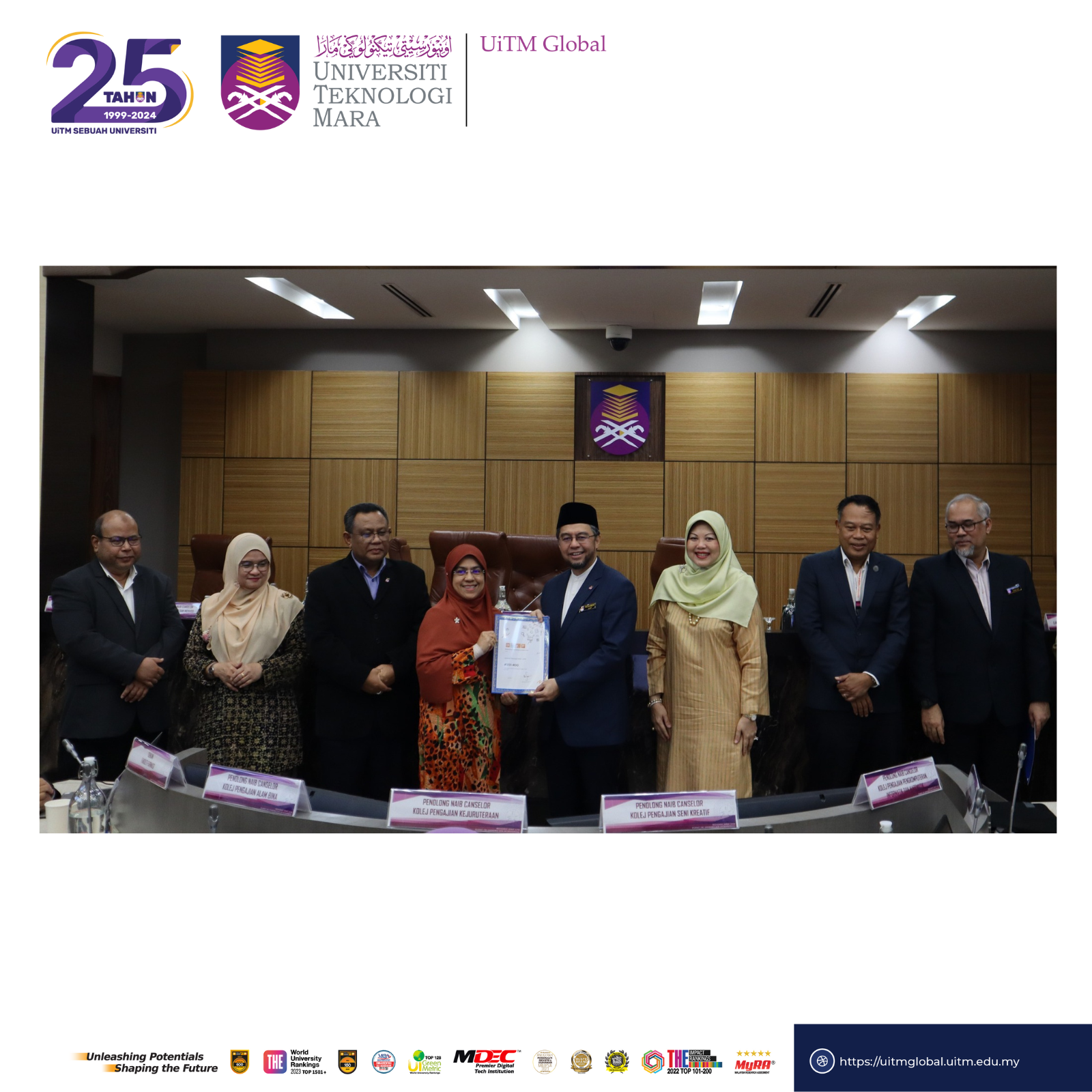 UiTM Celebrates Record-Breaking Achievement in QS World University Rankings by Subject 2024