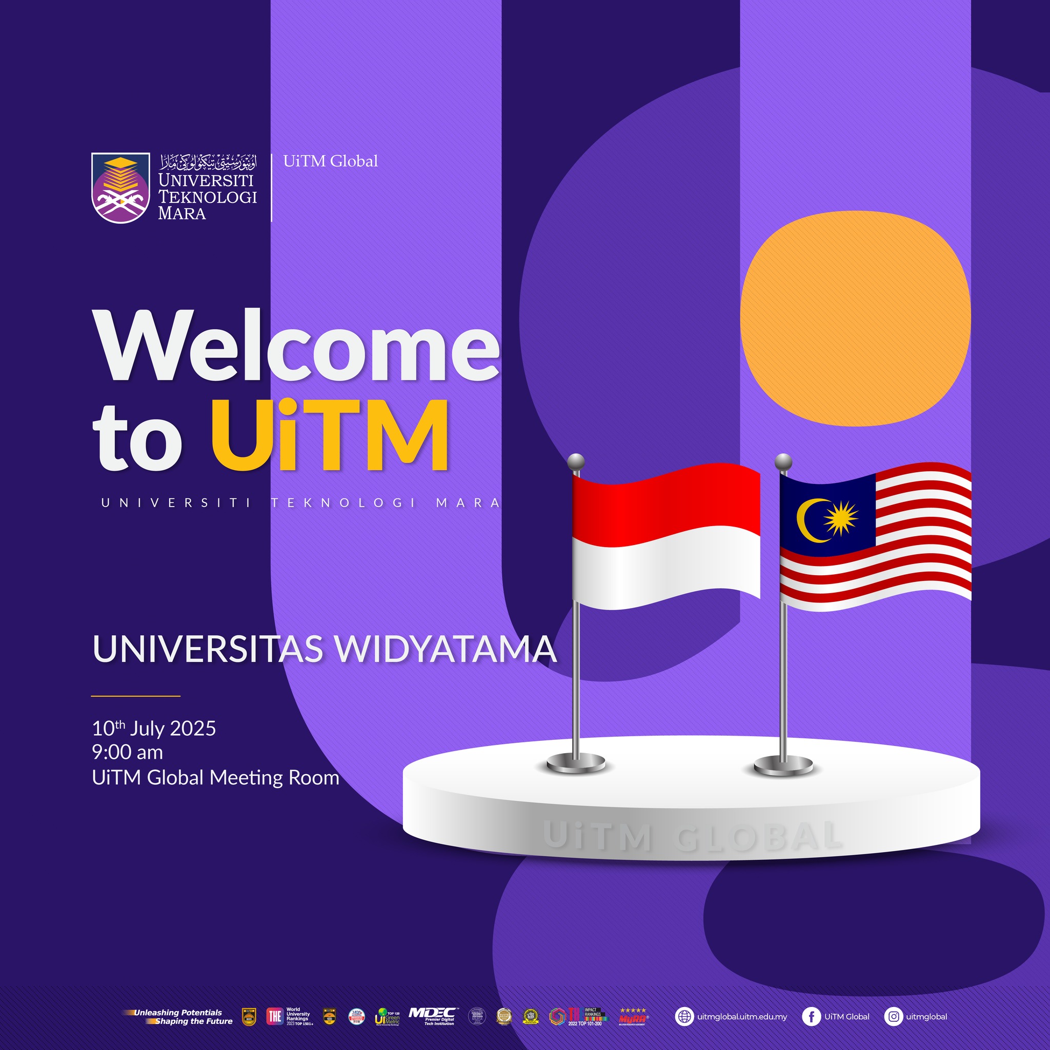 Courtesy Visit from Universitas Widyatama, Indonesia